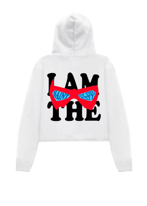 "I Am" White Sample Hoodie