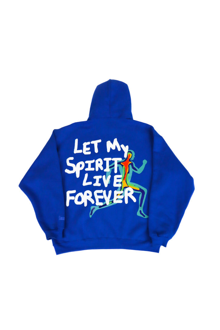 Royal Blue Thermal Sweatshirt